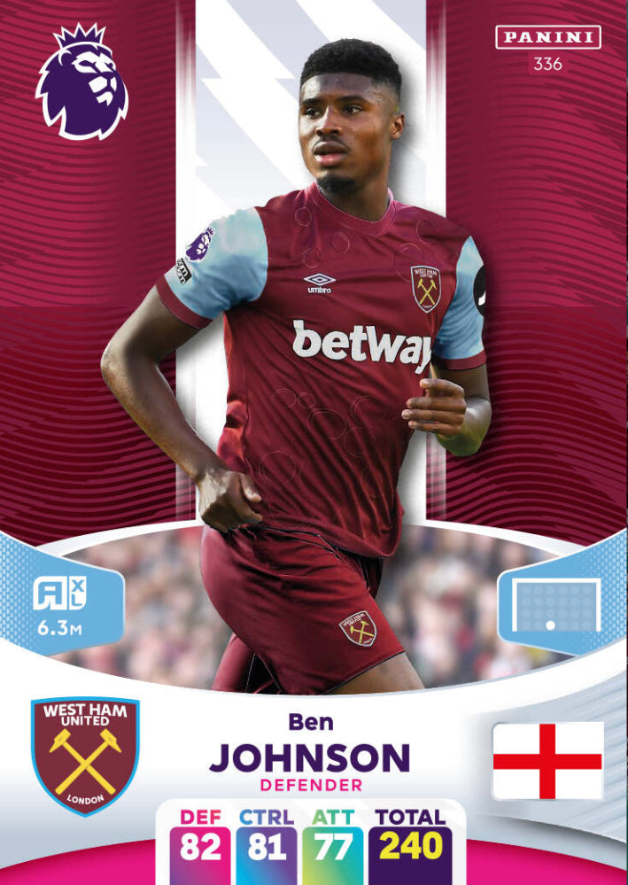 Panini Adrenalyn XL 2023/24 - 336 - Ben Johnson