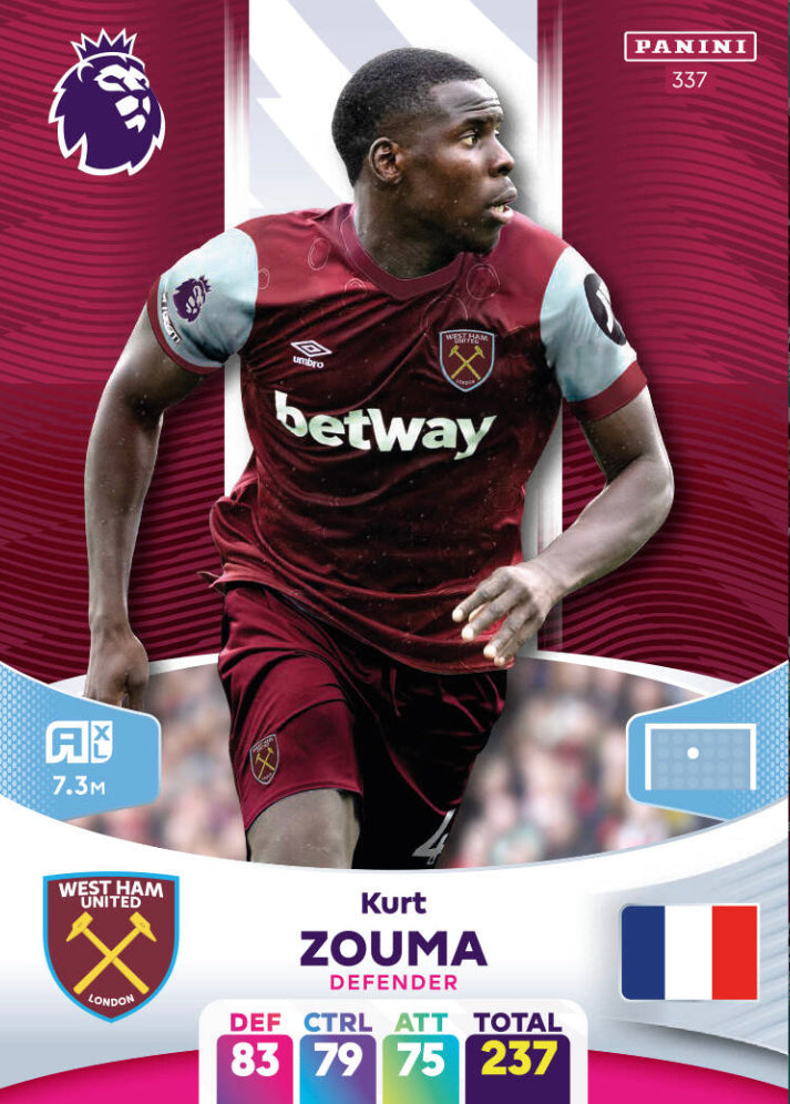 Panini Adrenalyn XL 2023/24 - 337 - Kurt Zouma