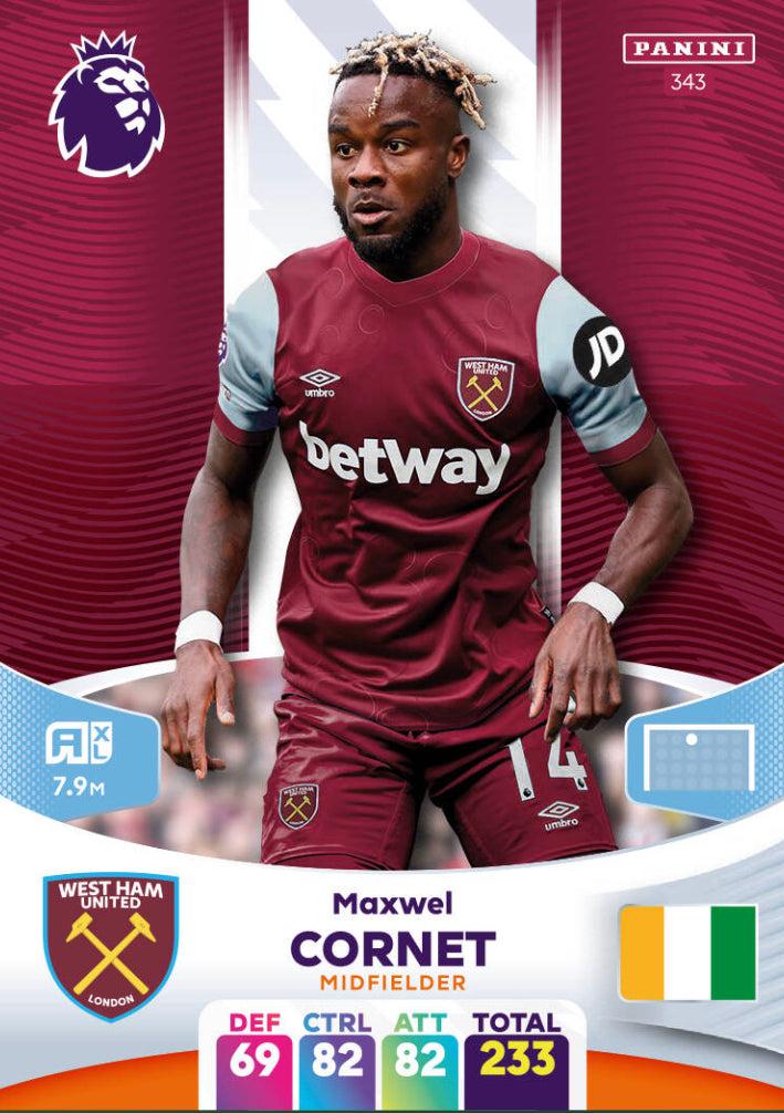Panini Adrenalyn XL 2023/24 - 343 - Maxwel Cornet