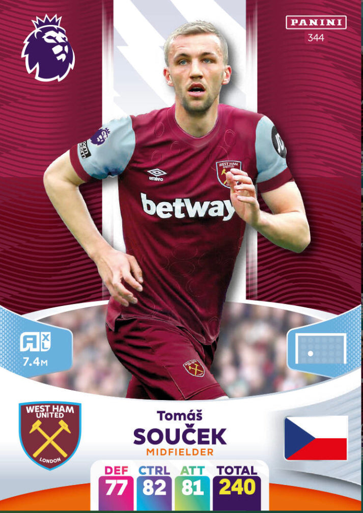 Panini Adrenalyn XL 2023/24 - 344 - Tomás Soucek
