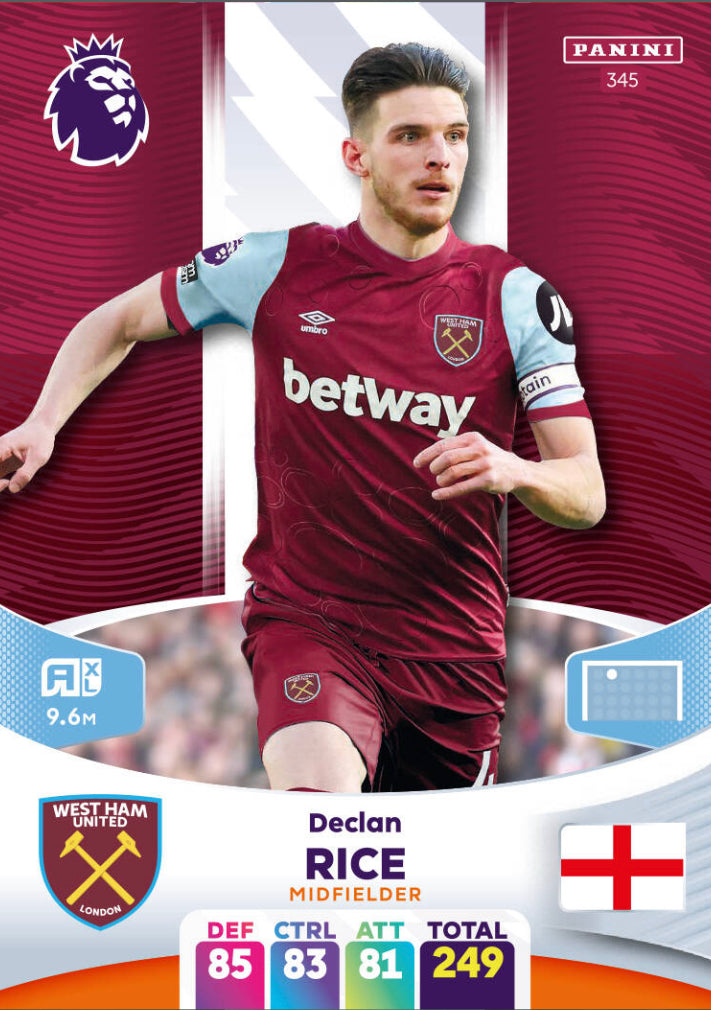 Panini Adrenalyn XL 2023/24 - 345 - Declan Rice