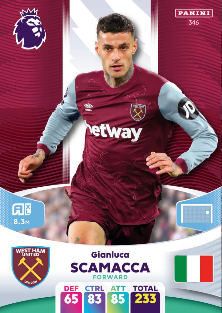 Panini Adrenalyn XL 2023/24 - 346 - Gianluca Scamacca