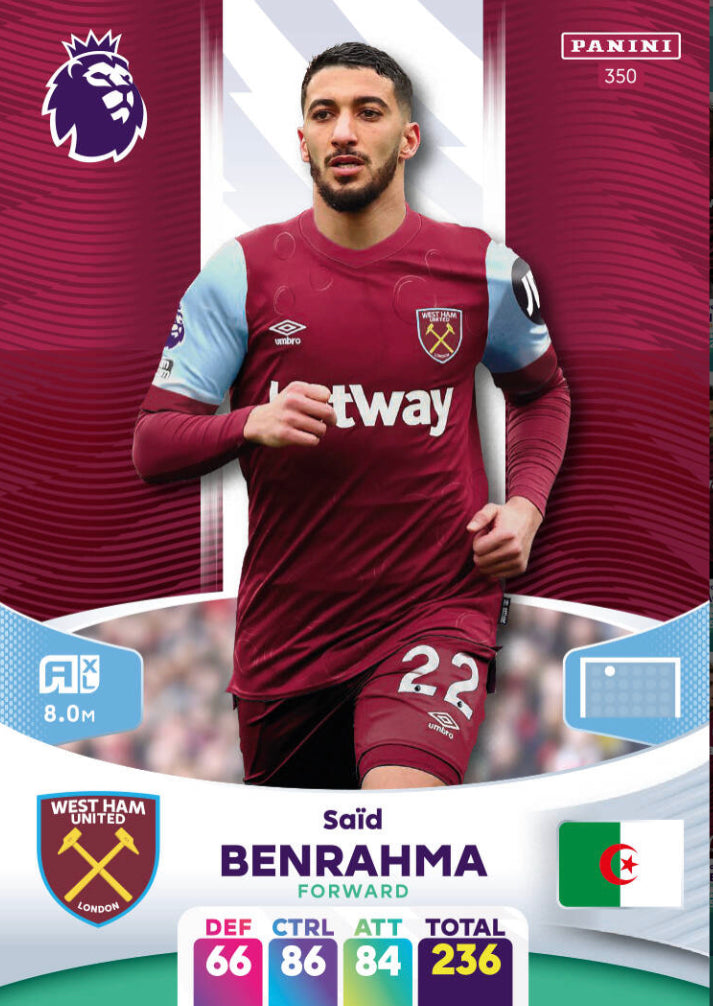 Panini Adrenalyn XL 2023/24 - 350 - Saïd Benrahma