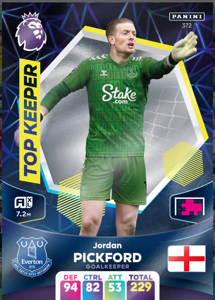 Panini Adrenalyn XL 2023/24 - 372 - Jordan Pickford - Top Keeper