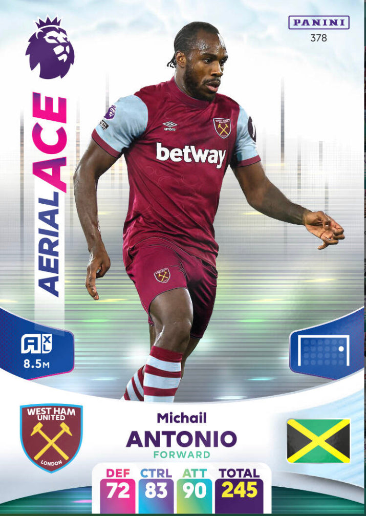 Panini Adrenalyn XL 2023/24 - 378 - Michail Antonio - Aerial Ace