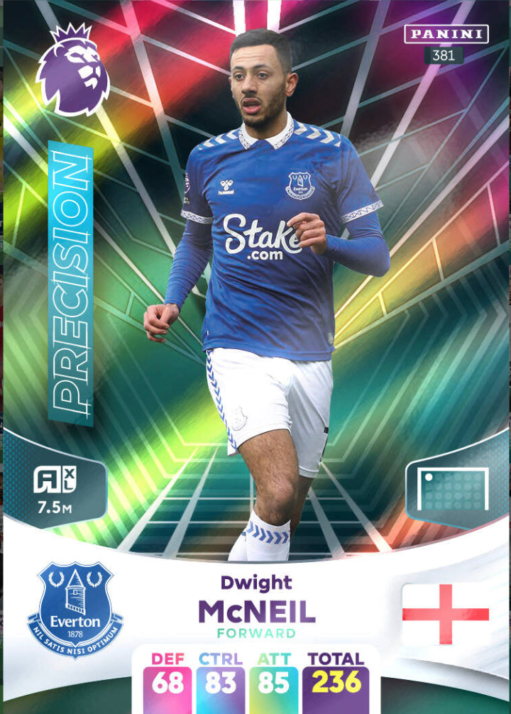 Panini Adrenalyn XL 2023/24 - 381 - Dwight McNeil - Precision