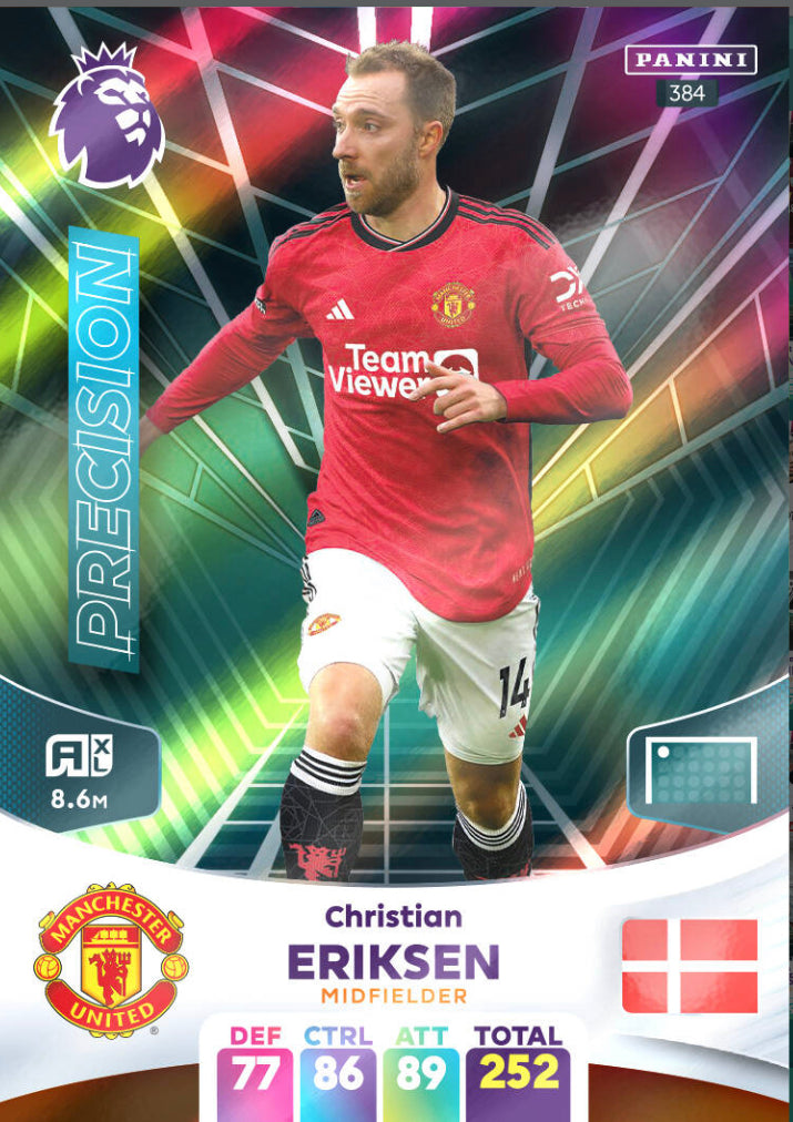 Panini Adrenalyn XL 2023/24 - 384 - Christian Eriksen - Precision