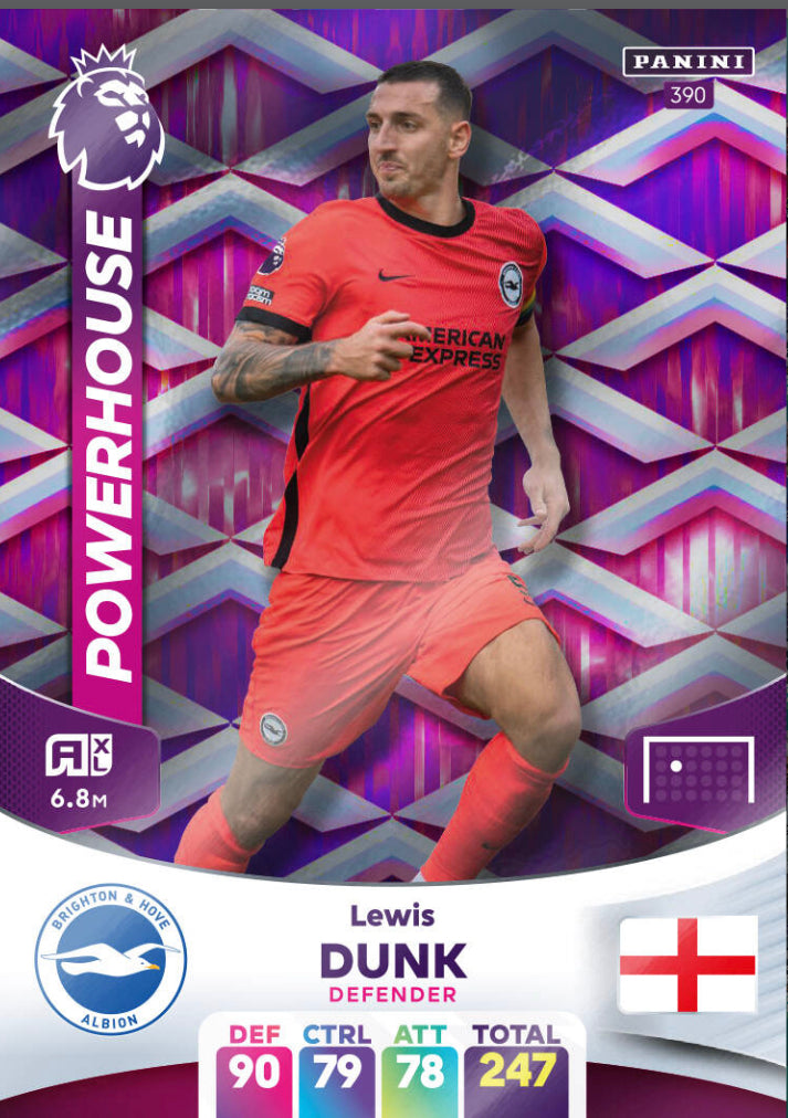 Panini Adrenalyn XL 2023/24 - 390 - Lewis Dunk - Powerhouse