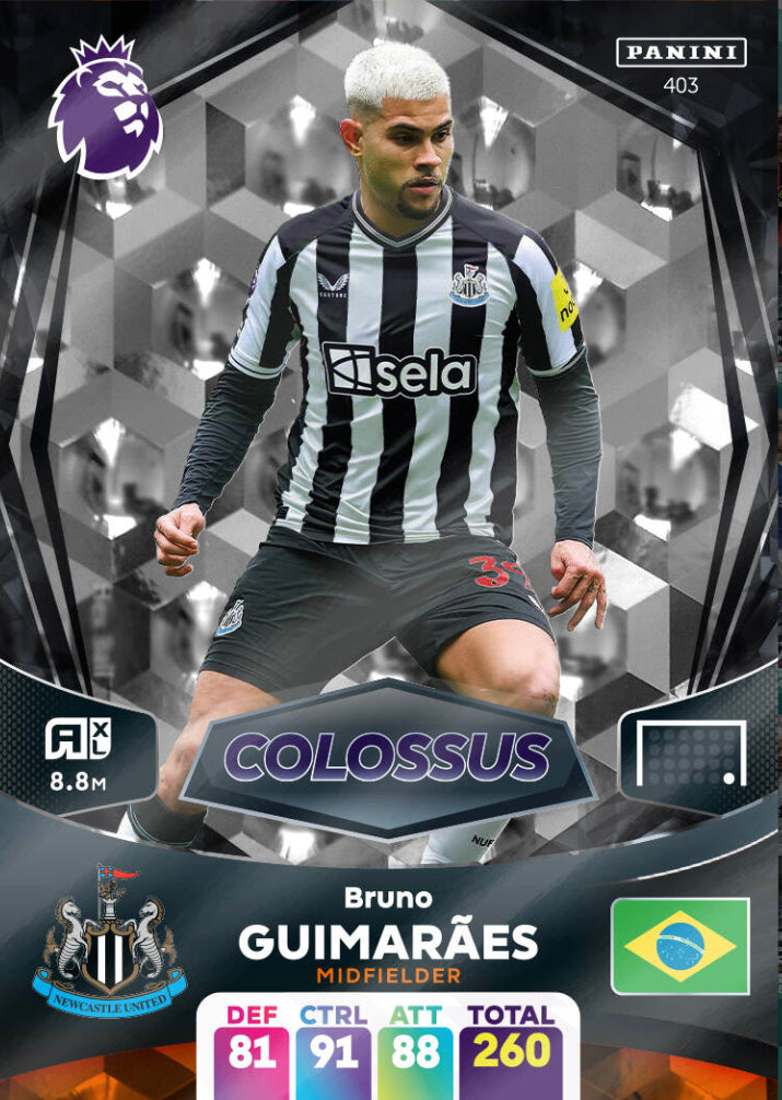 Panini Adrenalyn XL 2023/24 - 403 - Bruno Guimarães - Colossus