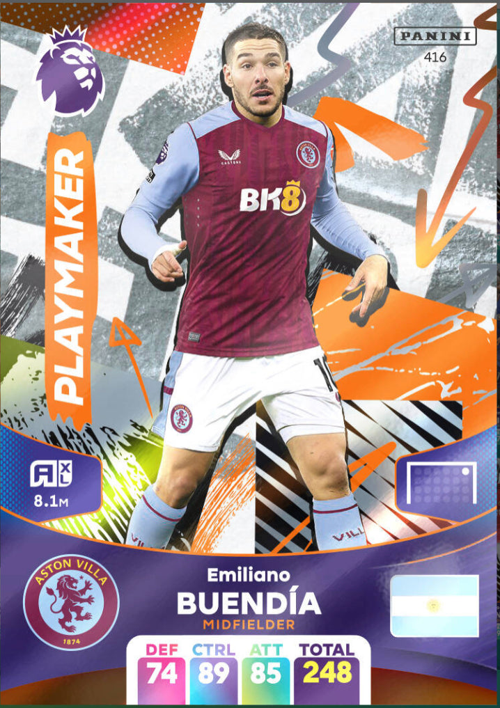 Panini Adrenalyn XL 2023/24 - 416 - Emiliano Buendía - Playmaker