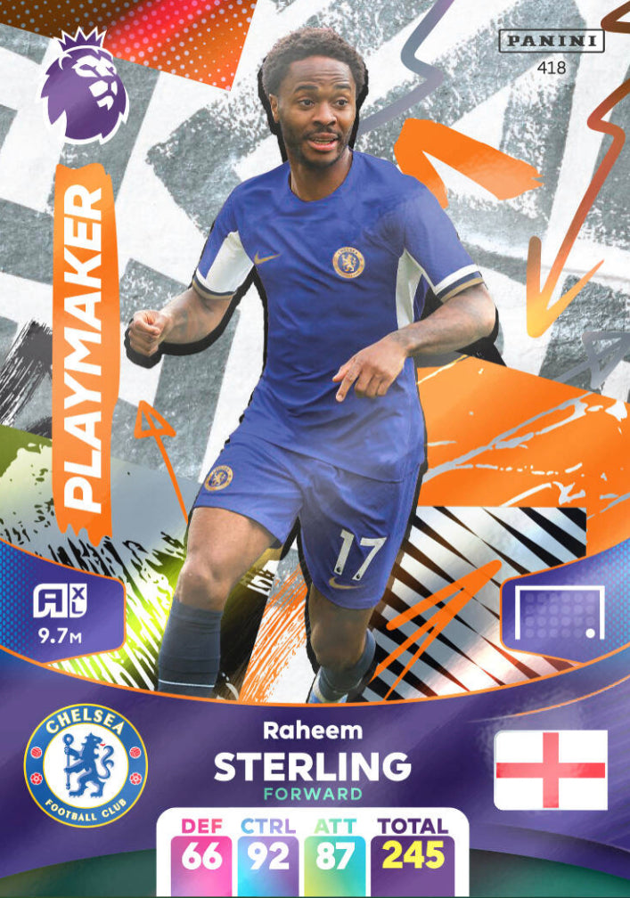 Panini Adrenalyn XL 2023/24 - 418 - Raheem Sterling - Playmaker