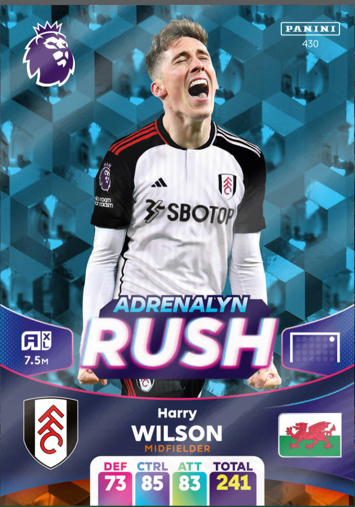 Panini Adrenalyn XL 2023/24 - 430 - Harry Wilson - Adrenalyn Rush