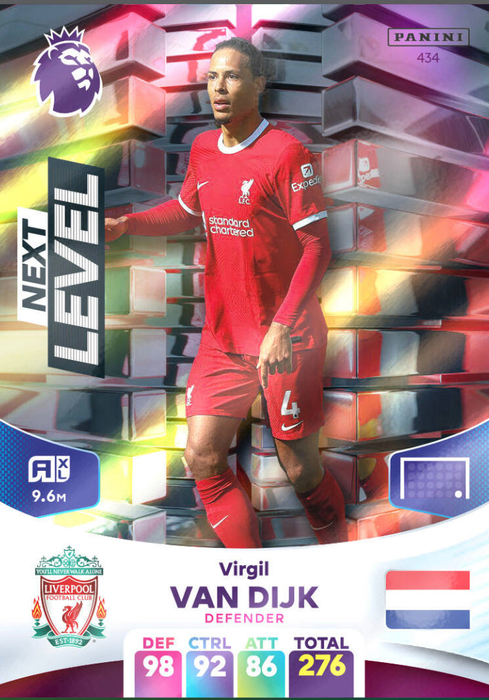 Panini Adrenalyn XL 2023/24 - 434 - Virgil Van Dijk - Next Level