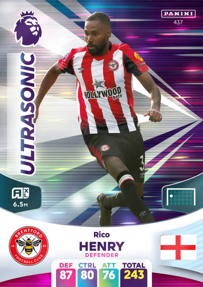 Panini Adrenalyn XL 2023/24 - 437 - Rico Henry - Ultrasonic