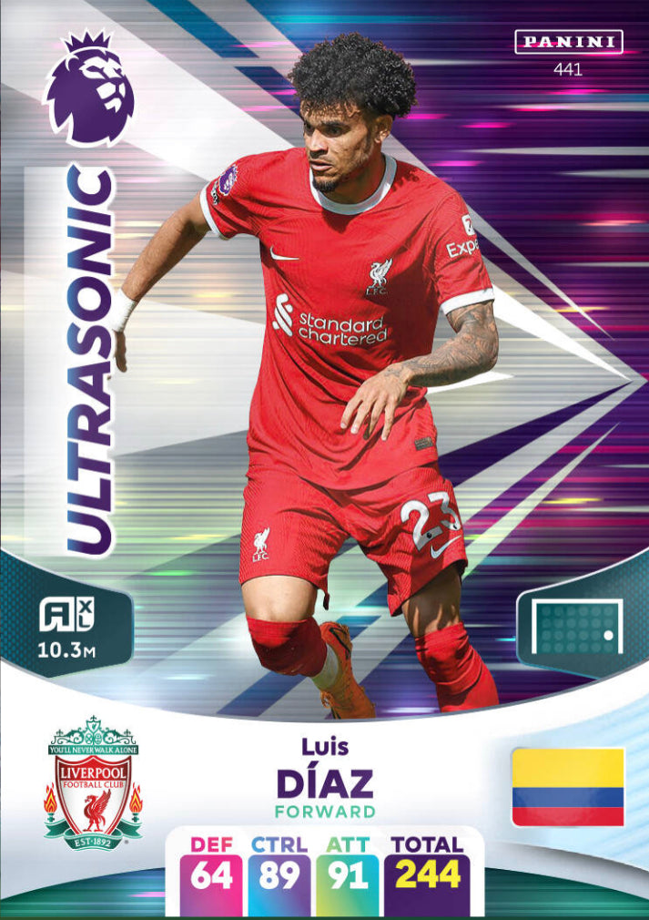 Panini Adrenalyn XL 2023/24 - 441 - Luis Díaz - Ultrasonic