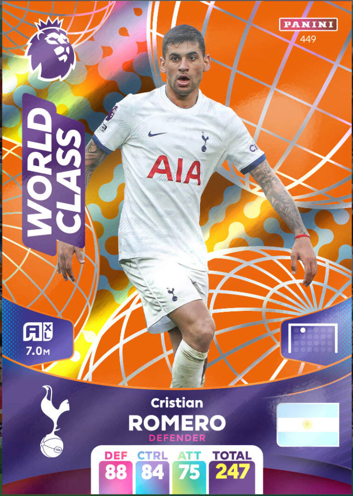 Panini Adrenalyn XL 2023/24 - 449 - Cristian Romero - World Class