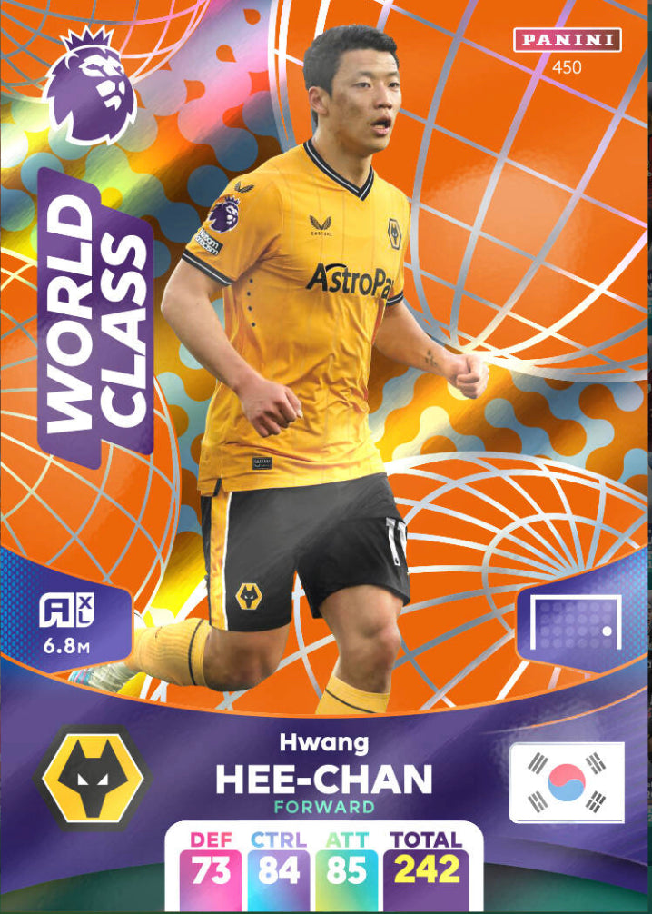 Panini Adrenalyn XL 2023/24 - 450 - Hwang Hee-Chan - World Class