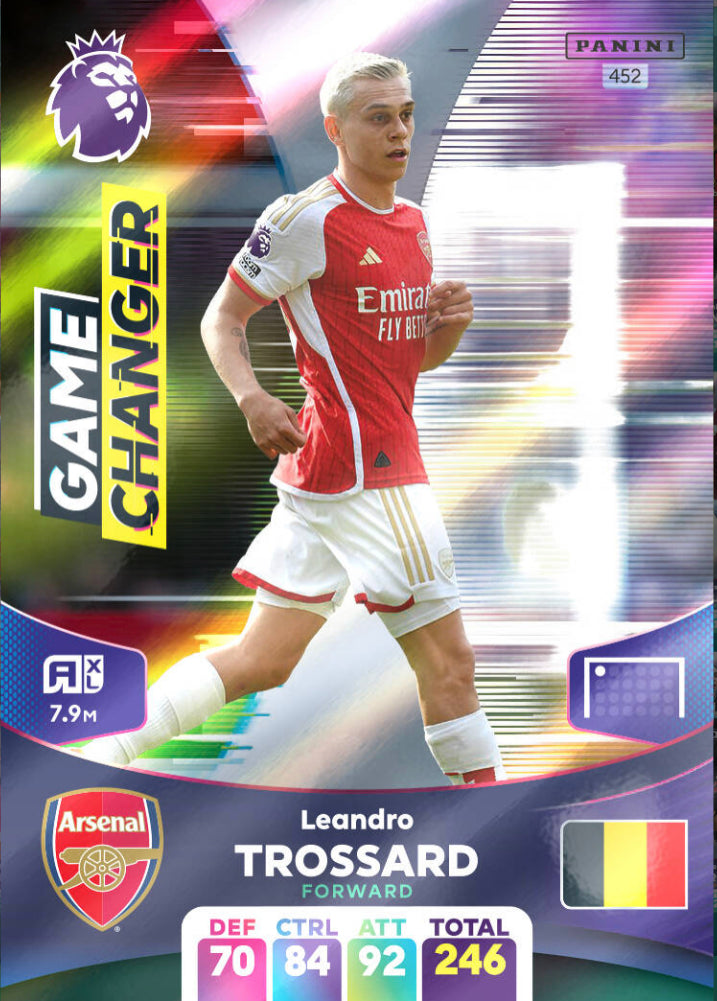 Panini Adrenalyn XL 2023/24 - 452 - Leandro Trossard - Game Changer