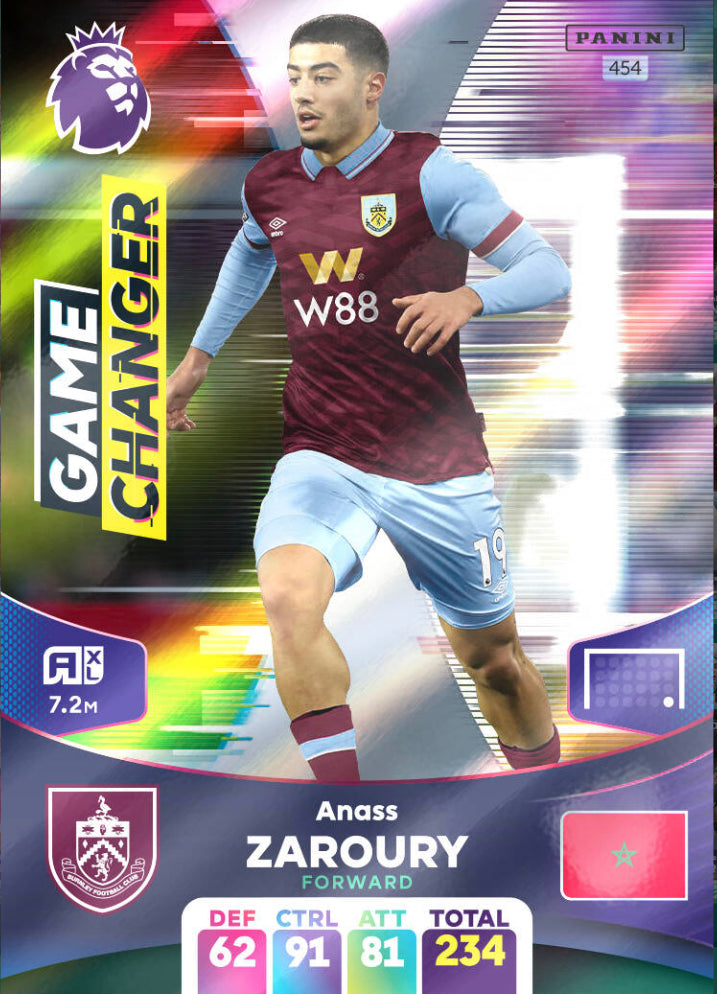 Panini Adrenalyn XL 2023/24 - 454 - Anass Zaroury - Game Changer