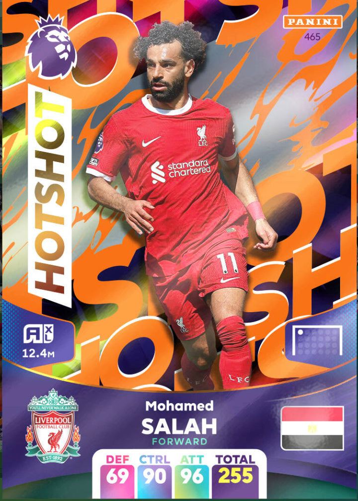 Panini Adrenalyn XL 2023/24 - 465 - Mohamed Salah - Hotshot