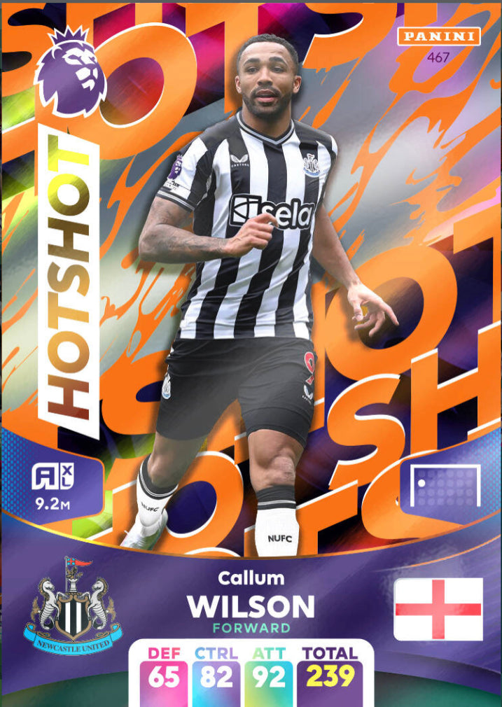 Panini Adrenalyn XL 2023/24 - 467 - Callum Wilson - Hotshot