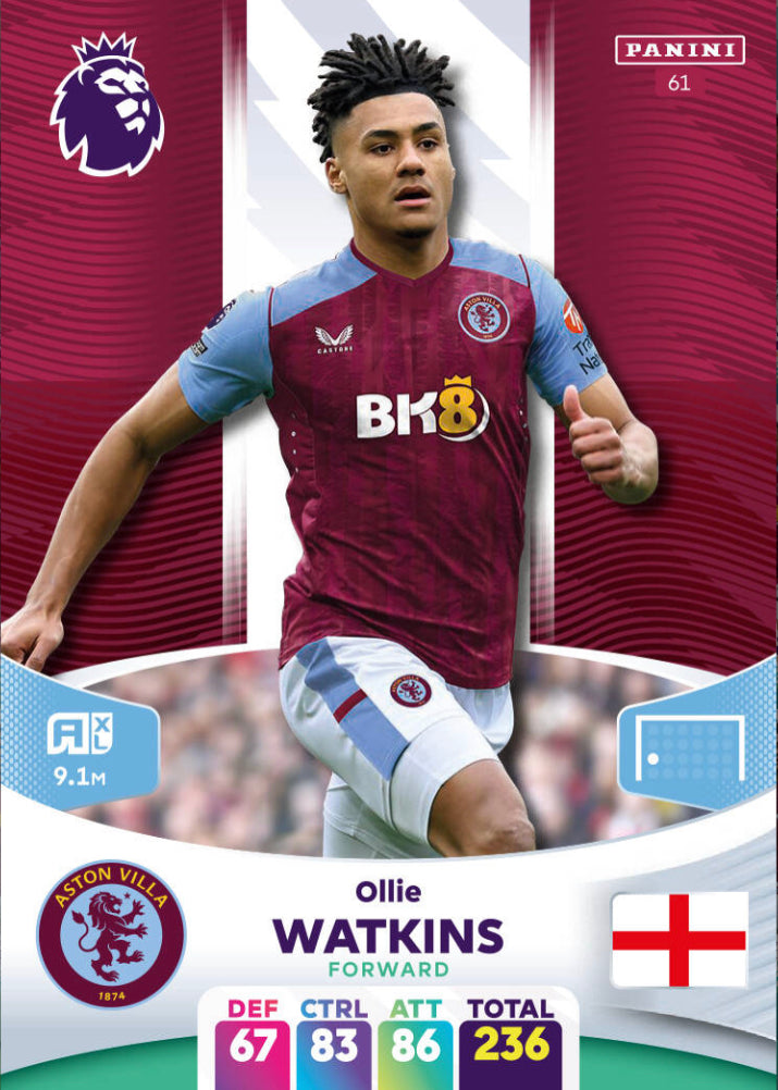 Panini Adrenalyn XL 2023/24 - 061 - Ollie Watkins