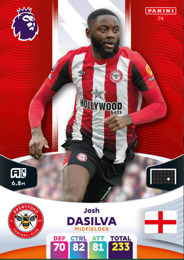 Panini Adrenalyn XL 2023/24 - 074 - Josh Dasilva