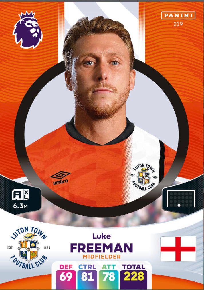 Panini Adrenalyn XL 2023/24 - 219 - Luke Freeman