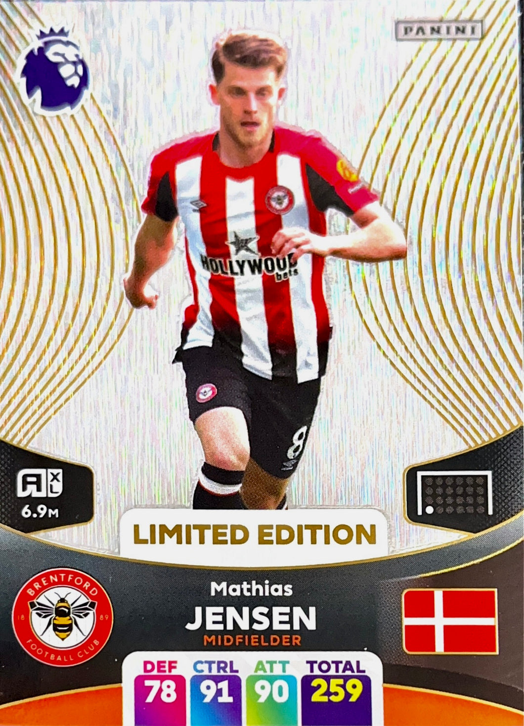 Panini Adrenalyn XL 2023/24 - Mathias Jensen - Limited Edition