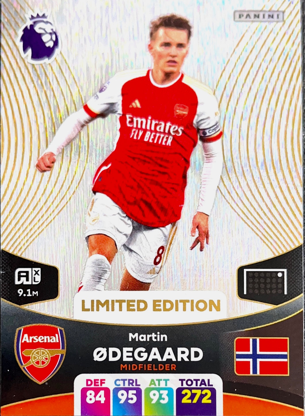 Panini Adrenalyn XL 2023/24 - Martin Ødegaard - Limited Edition