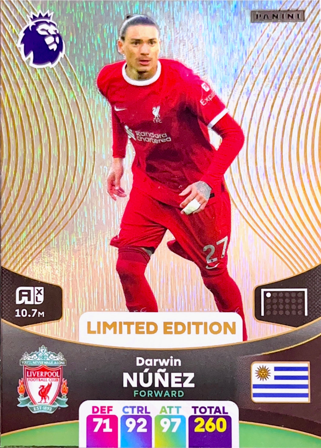 Panini Adrenalyn XL 2023/24 - Darwin Núñez - Limited Edition