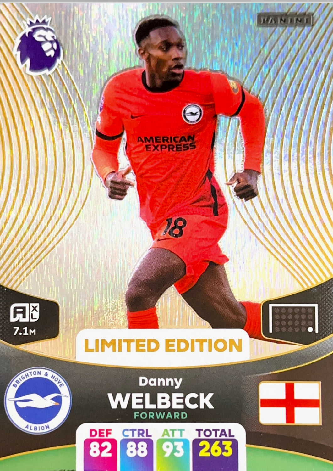 Panini Adrenalyn XL 2023/24 - Danny Welbeck - Limited Edition