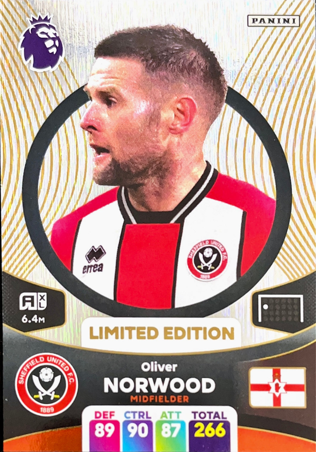 Panini Adrenalyn XL 2023/24 - Oliver Norwood - Limited Edition