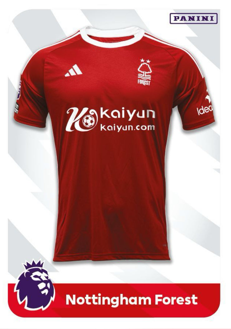 Premier League 2024 - 018 - Nottingham Forest Home Shirt