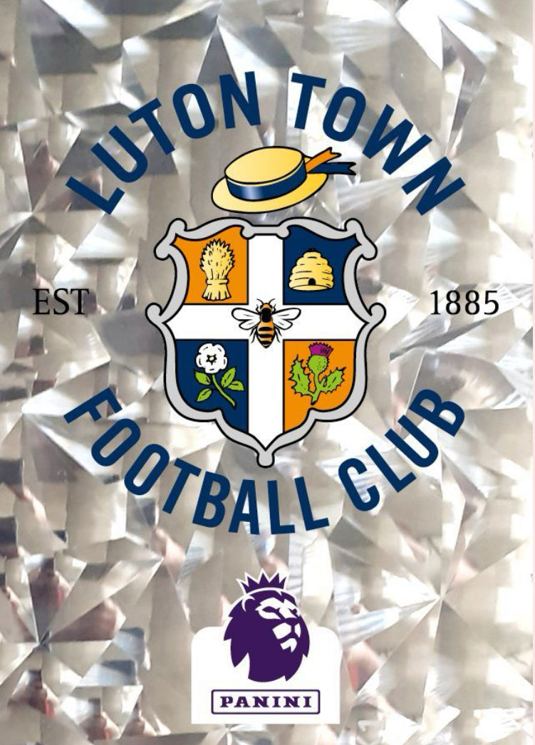 Premier League 2024 - 376 - Luton Town Club Badge