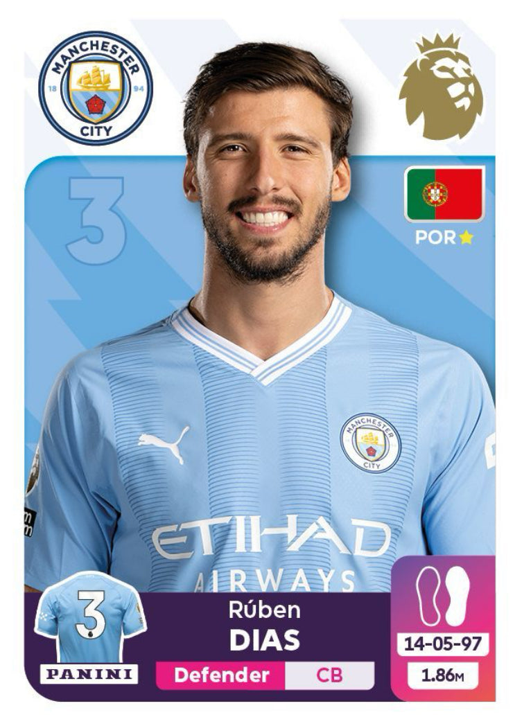 Premier League 2024 - 409 - Rúben Dias