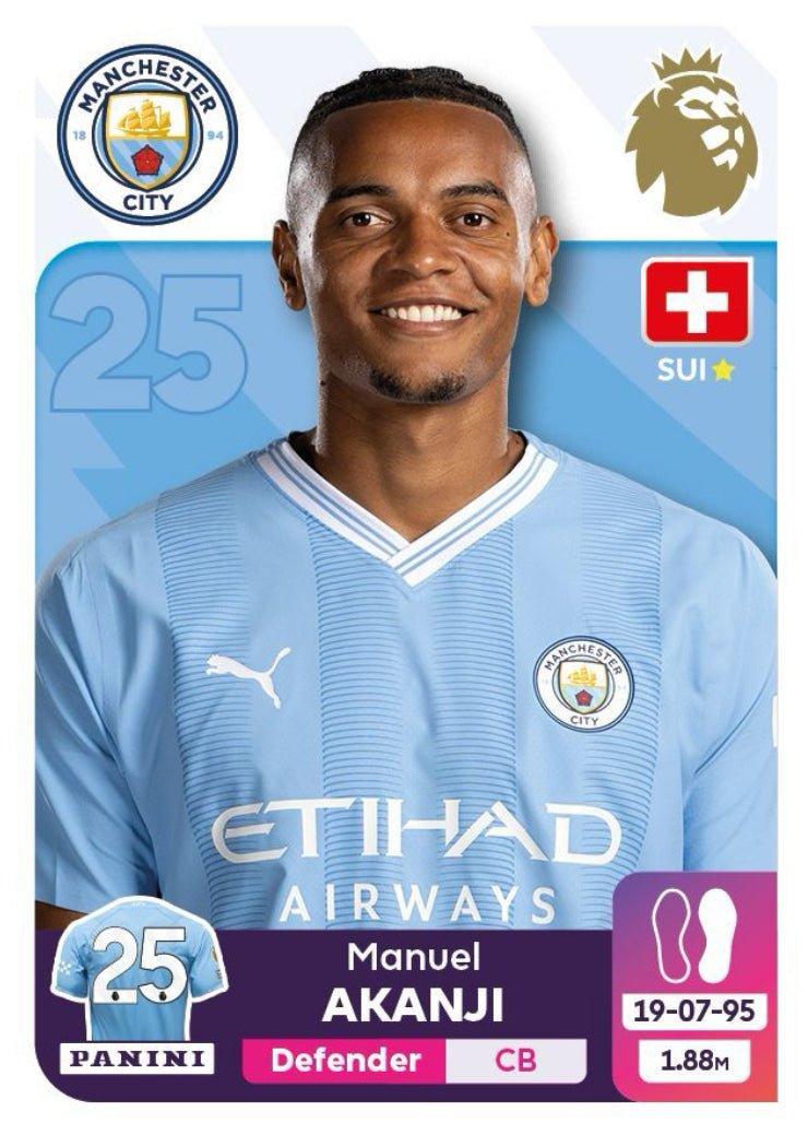 Premier League 2024 - 414 - Manuel Akanji
