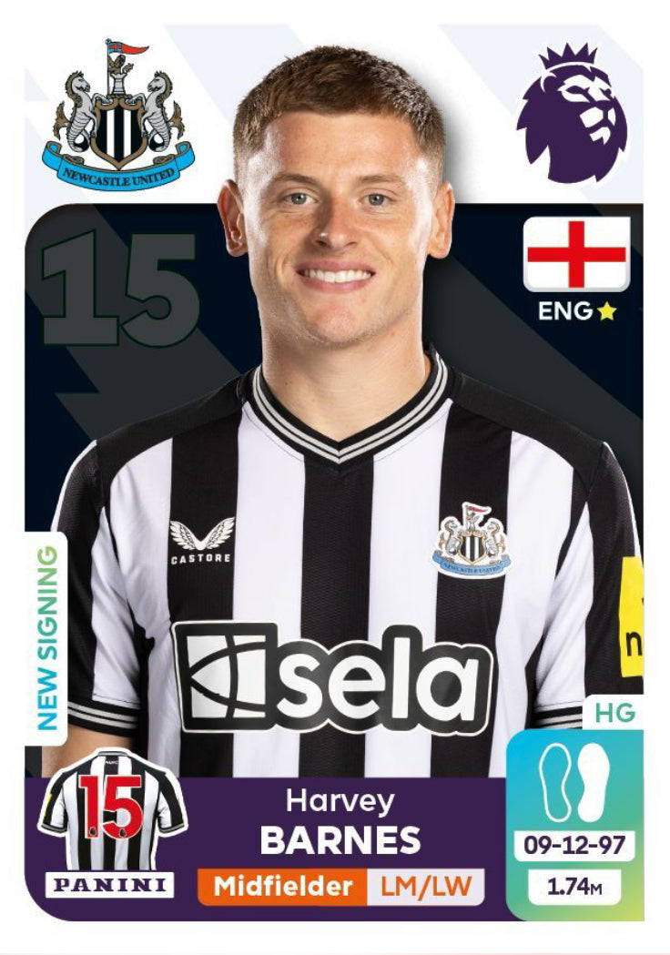 Premier League 2024 - 476 - Harvey Barnes