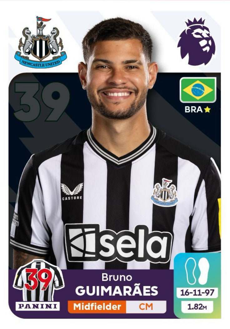 Premier League 2024 - 481 - Bruno Guimarães