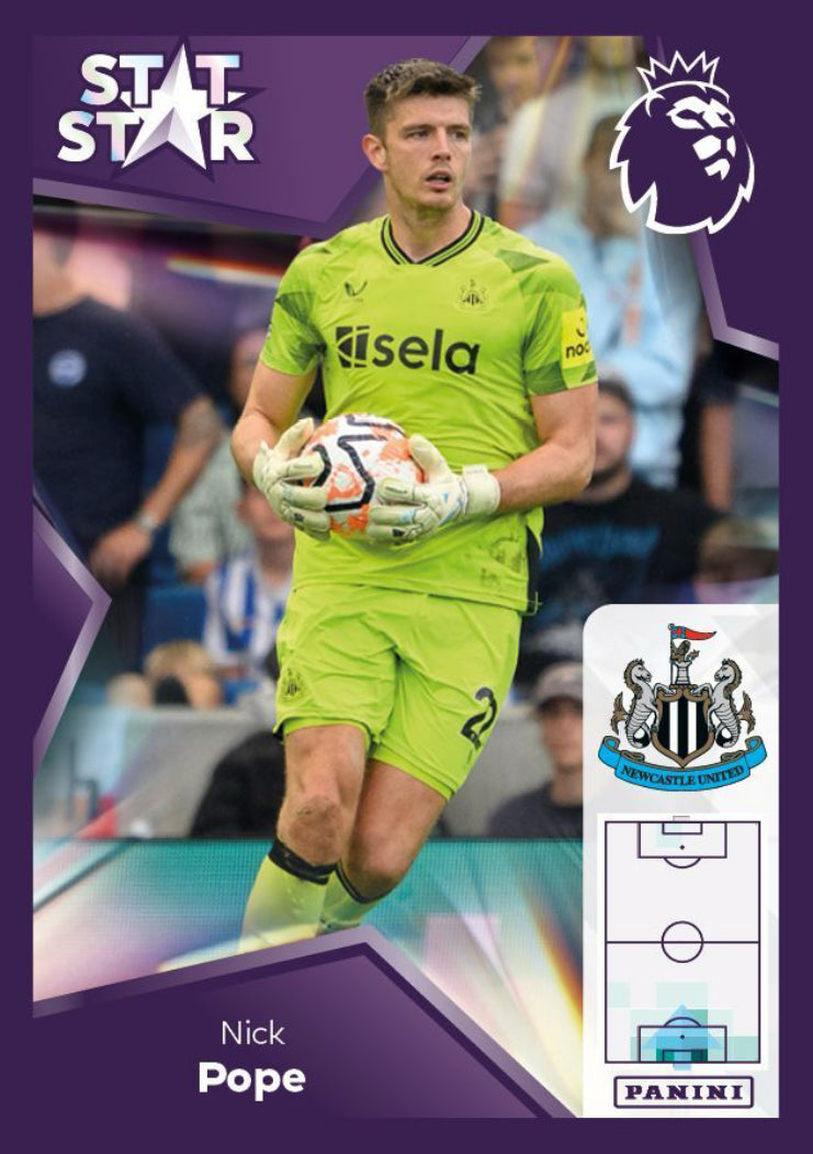 Premier League 2024 - 488 - Nick Pope - Stat Star