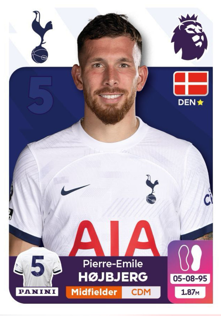 Premier League 2024 - 561 - Pierre-Emile Højbjerg