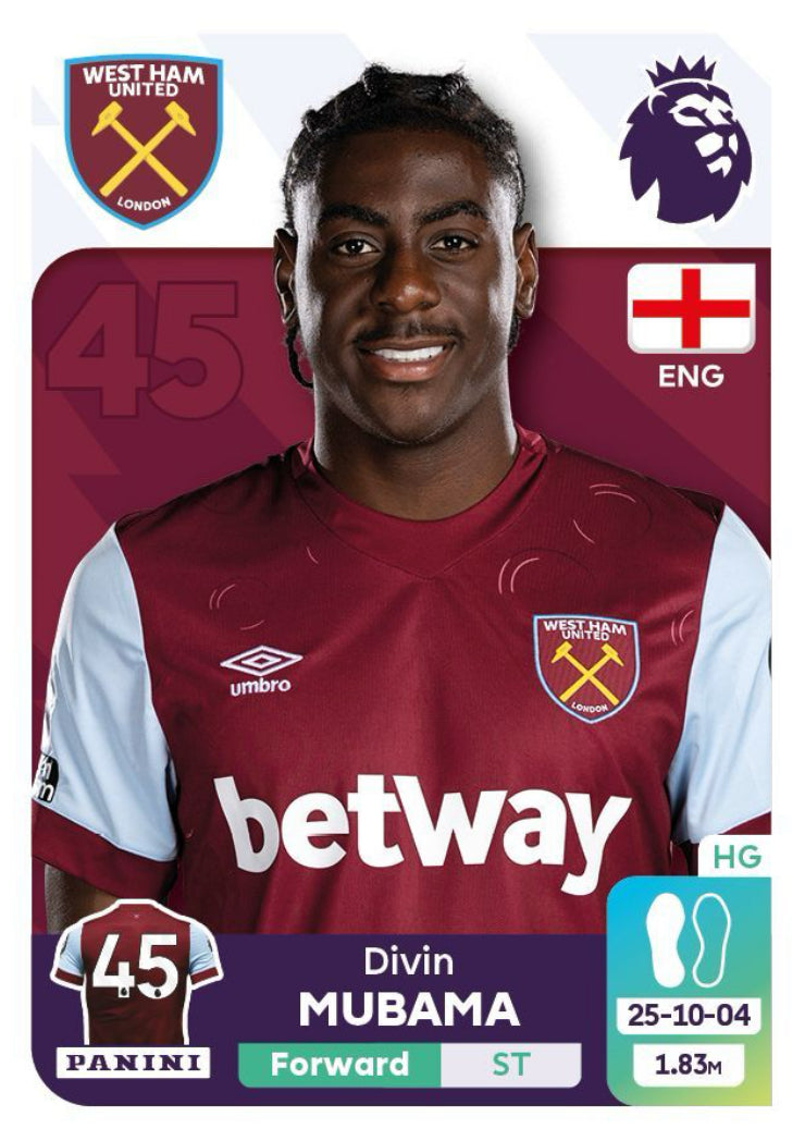 Premier League 2024 - 600 - Divin Mubama