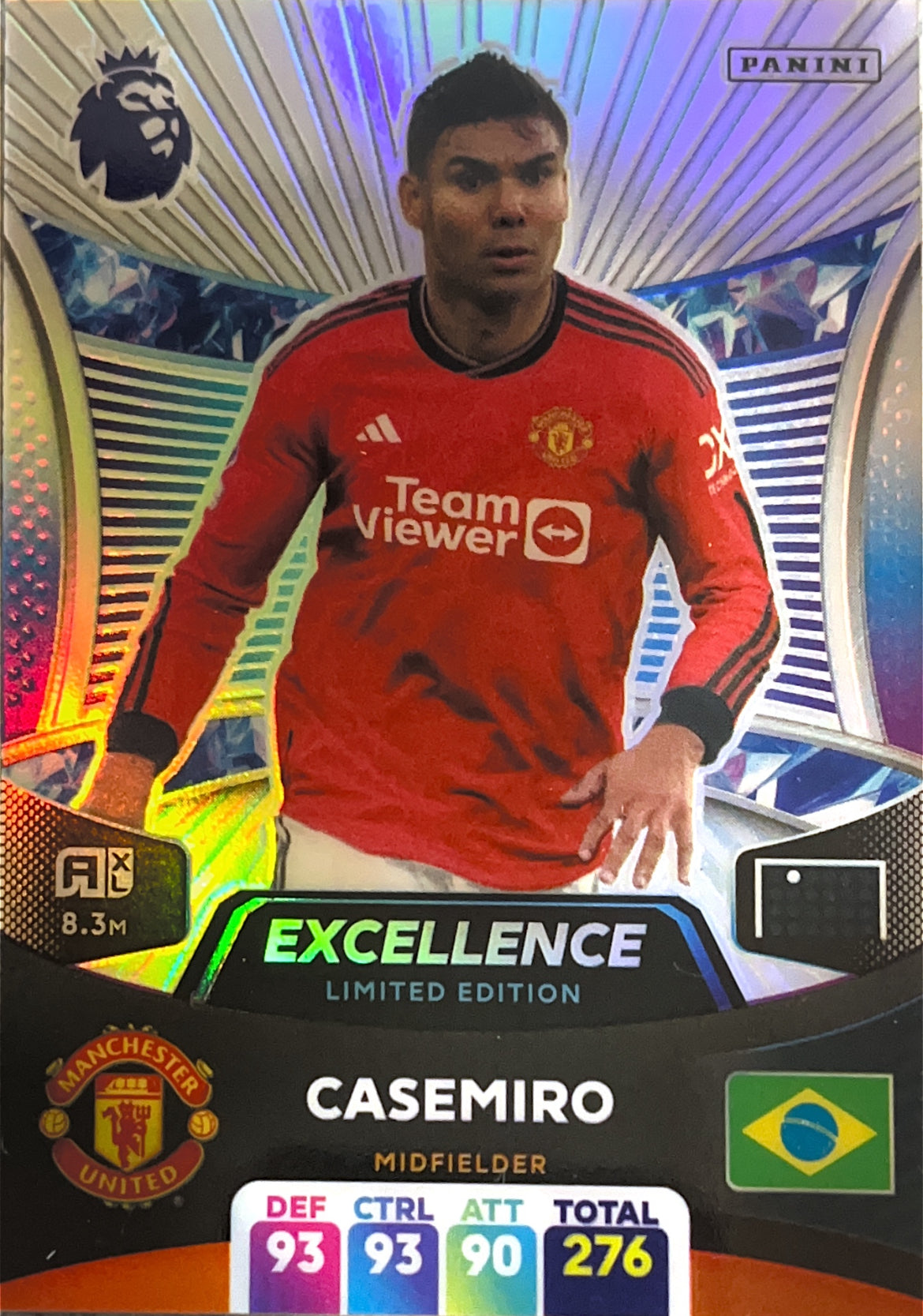 Panini Adrenalyn XL 2023/24 - Casemiro - Excellence – Complete My ...