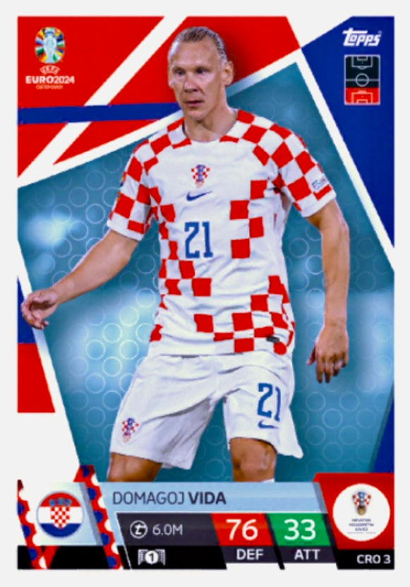 Topps Match Attax Euro 2024 - CRO 003 - Domagoj Vida