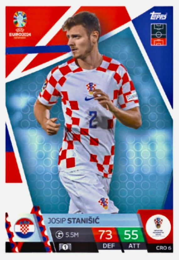 Topps Match Attax Euro 2024 - CRO 006 - Josip Stanisic