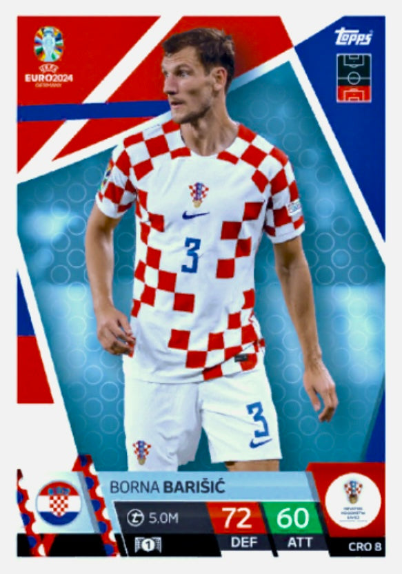 Topps Match Attax Euro 2024 - CRO 008 - Borna Barisic