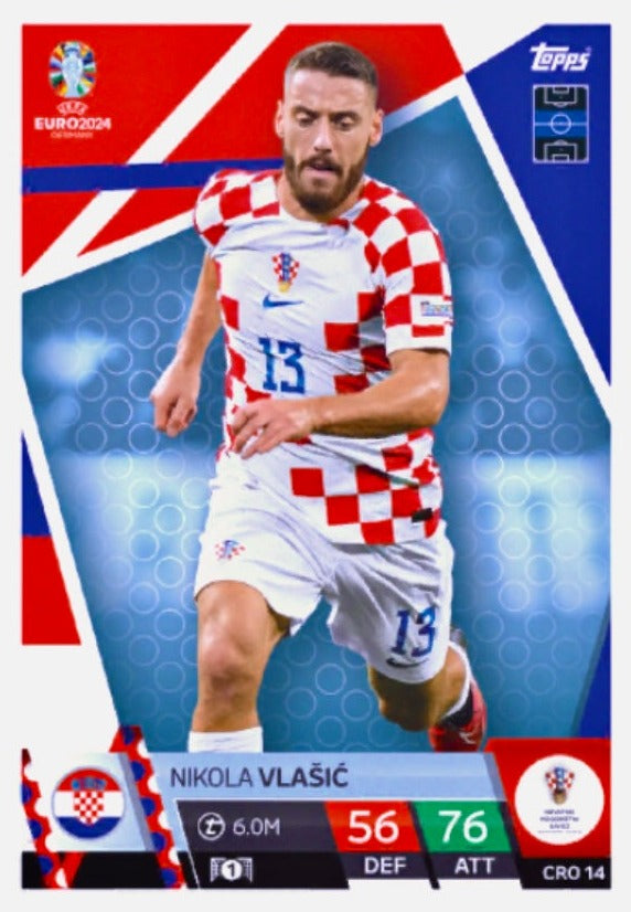 Topps Match Attax Euro 2024 - CRO 014 - Nikola Vlasic