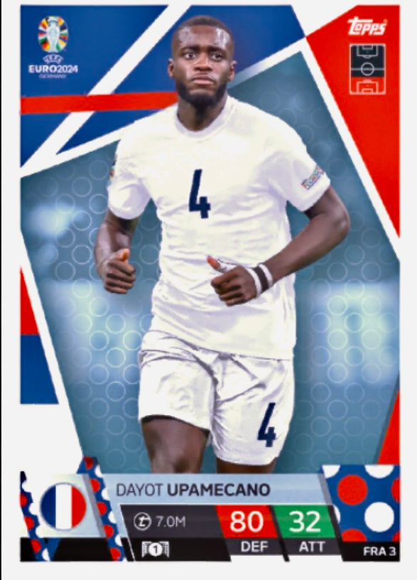 Topps Match Attax Euro 2024 - FRA 003 - Dayot Upamecano