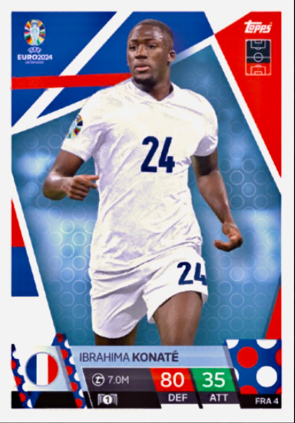 Topps Match Attax Euro 2024 - FRA 004 - Ibrahima Konaté