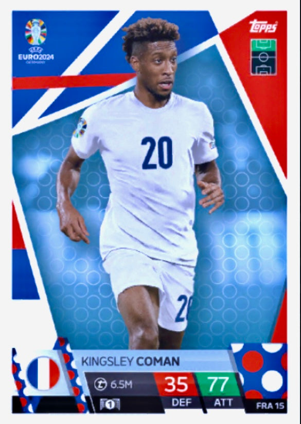 Topps Match Attax Euro 2024 - FRA 015 - Kingsley Coman